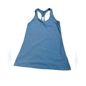 Lululemon Blue Racerback Tank Top Size 8